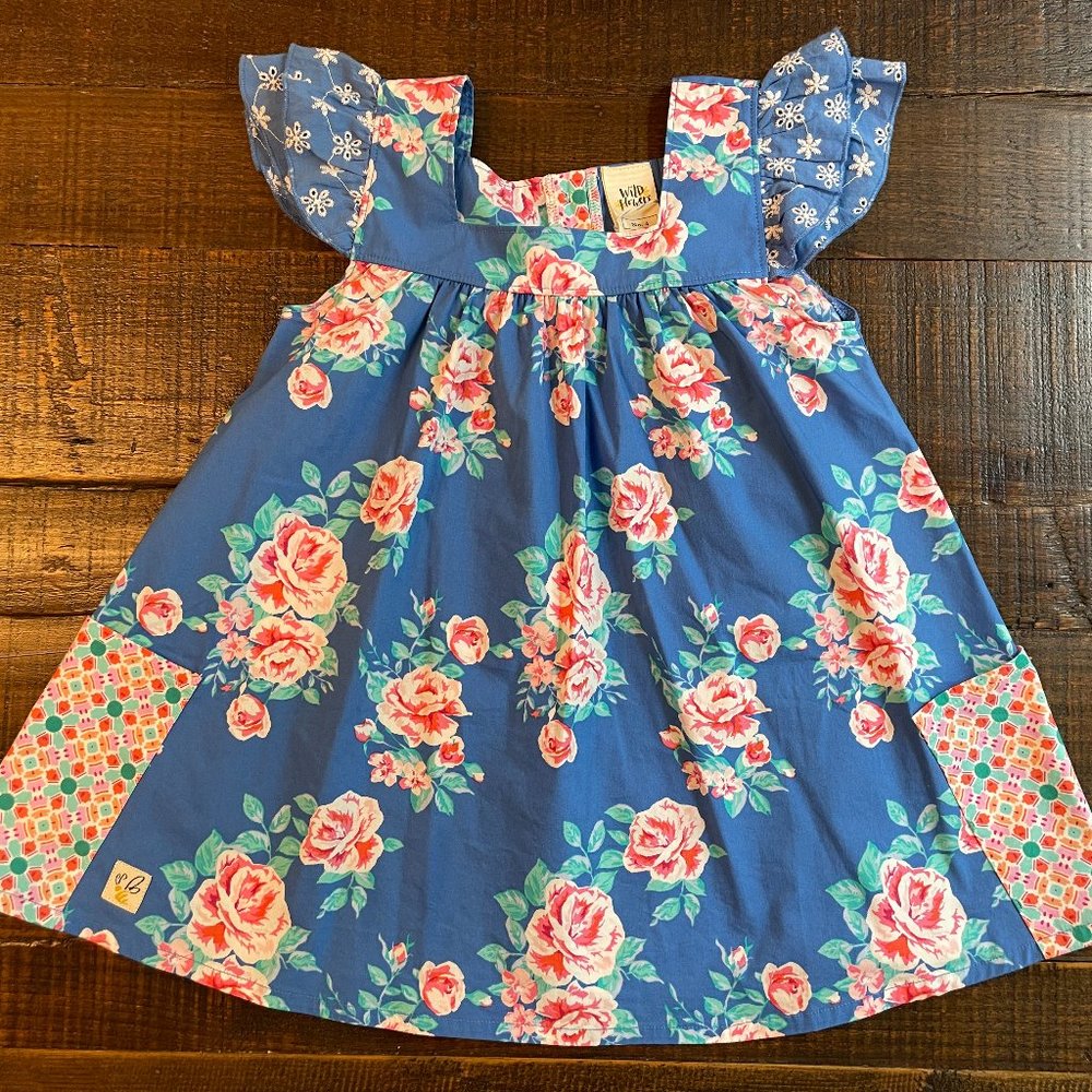 Wildflowers Clothing NWT size 4 Fantasia Flutter Top